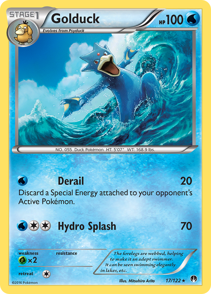 BREAKpoint Golduck #17/122